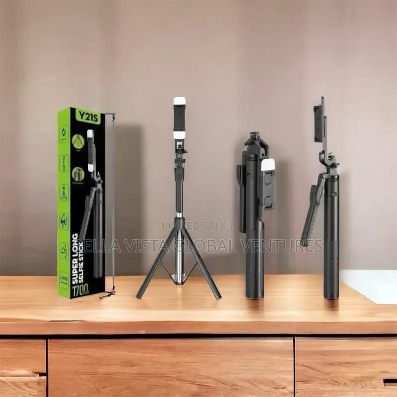 Y21s Quality Selfie Stick Tripod Stand