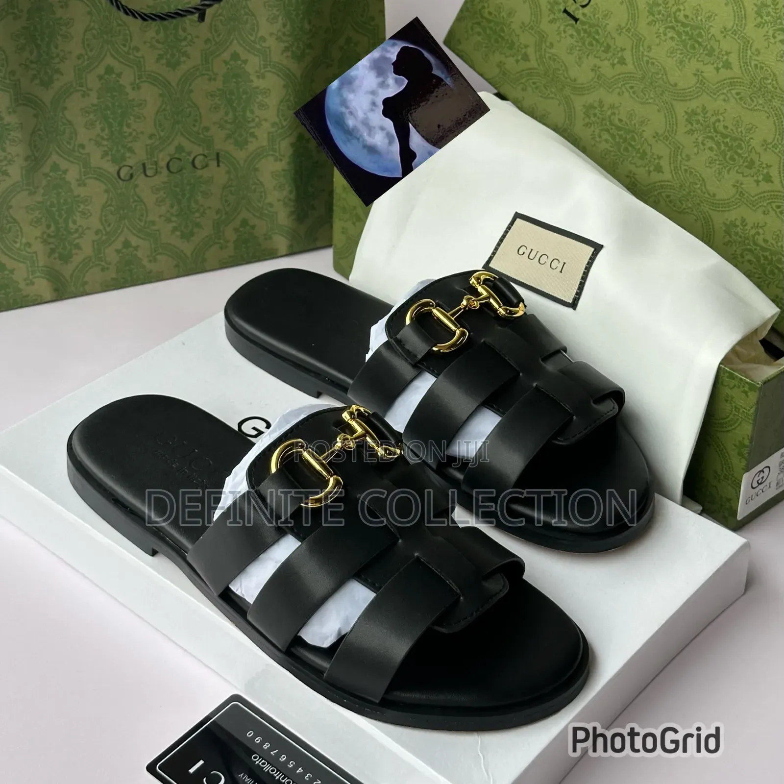 Gucci Luxury Leather Slippers