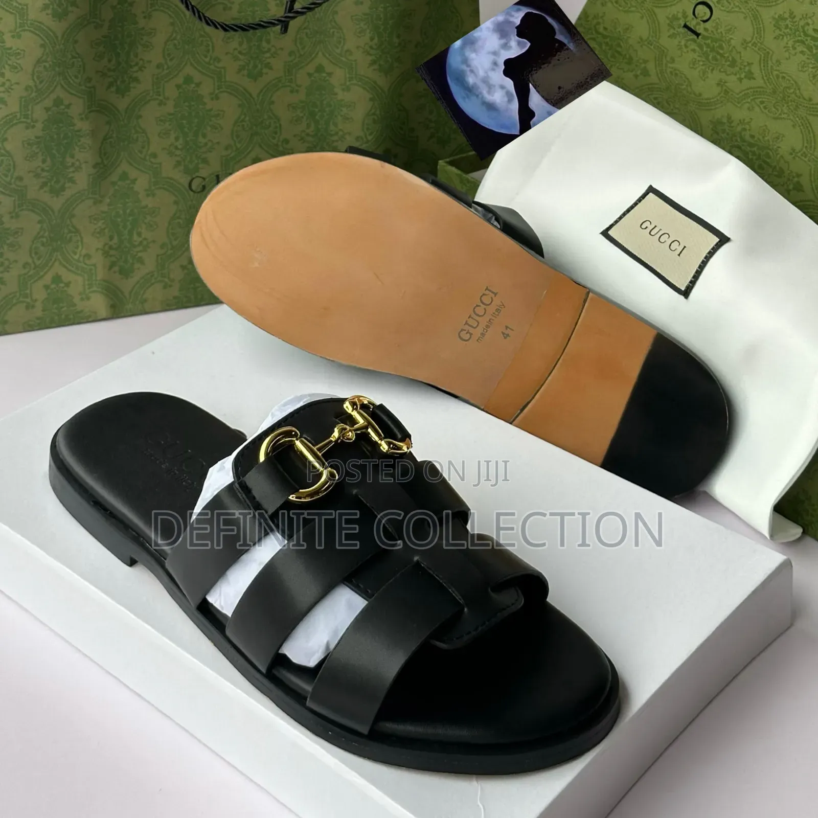 Gucci Luxury Leather Slippers