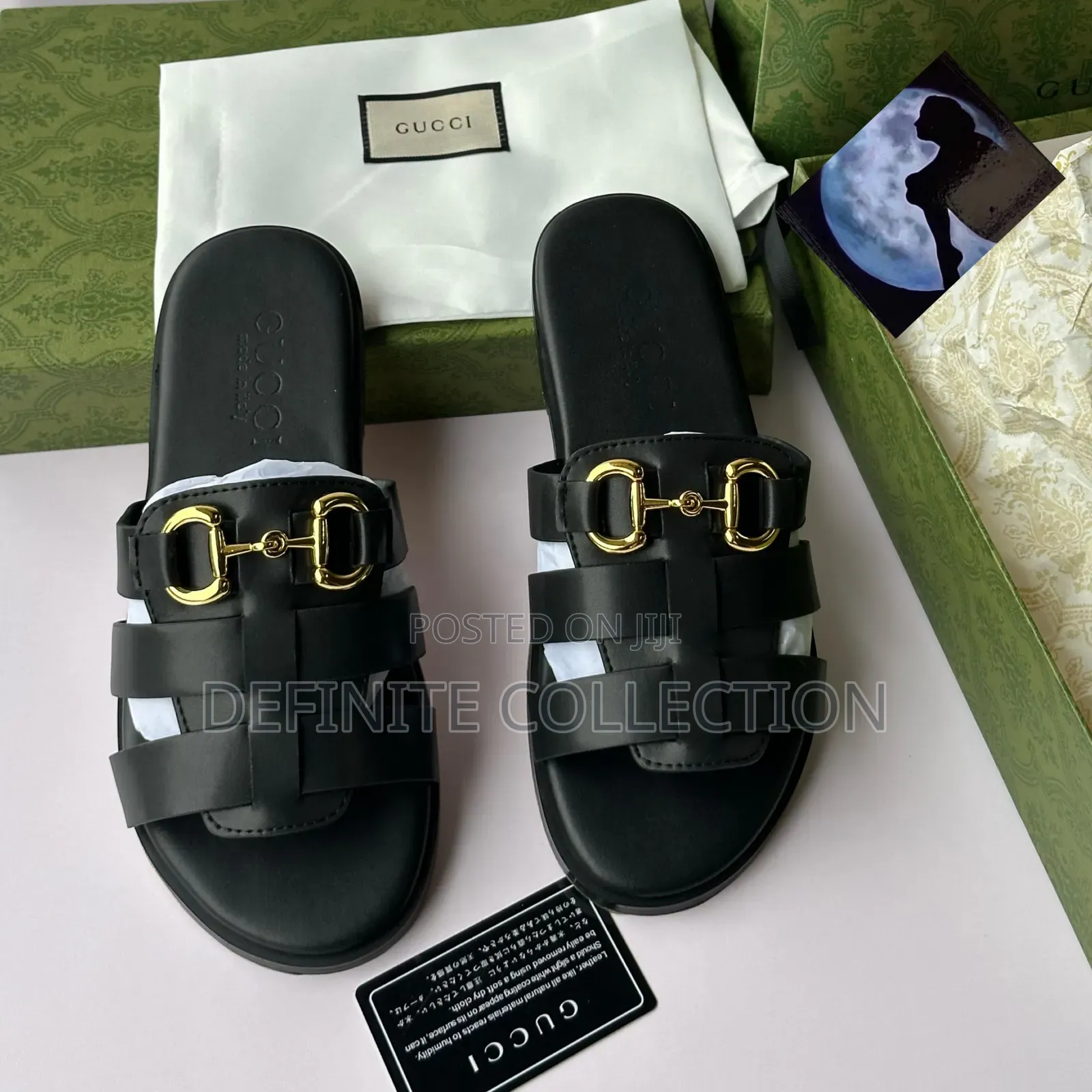 Gucci Luxury Leather Slippers