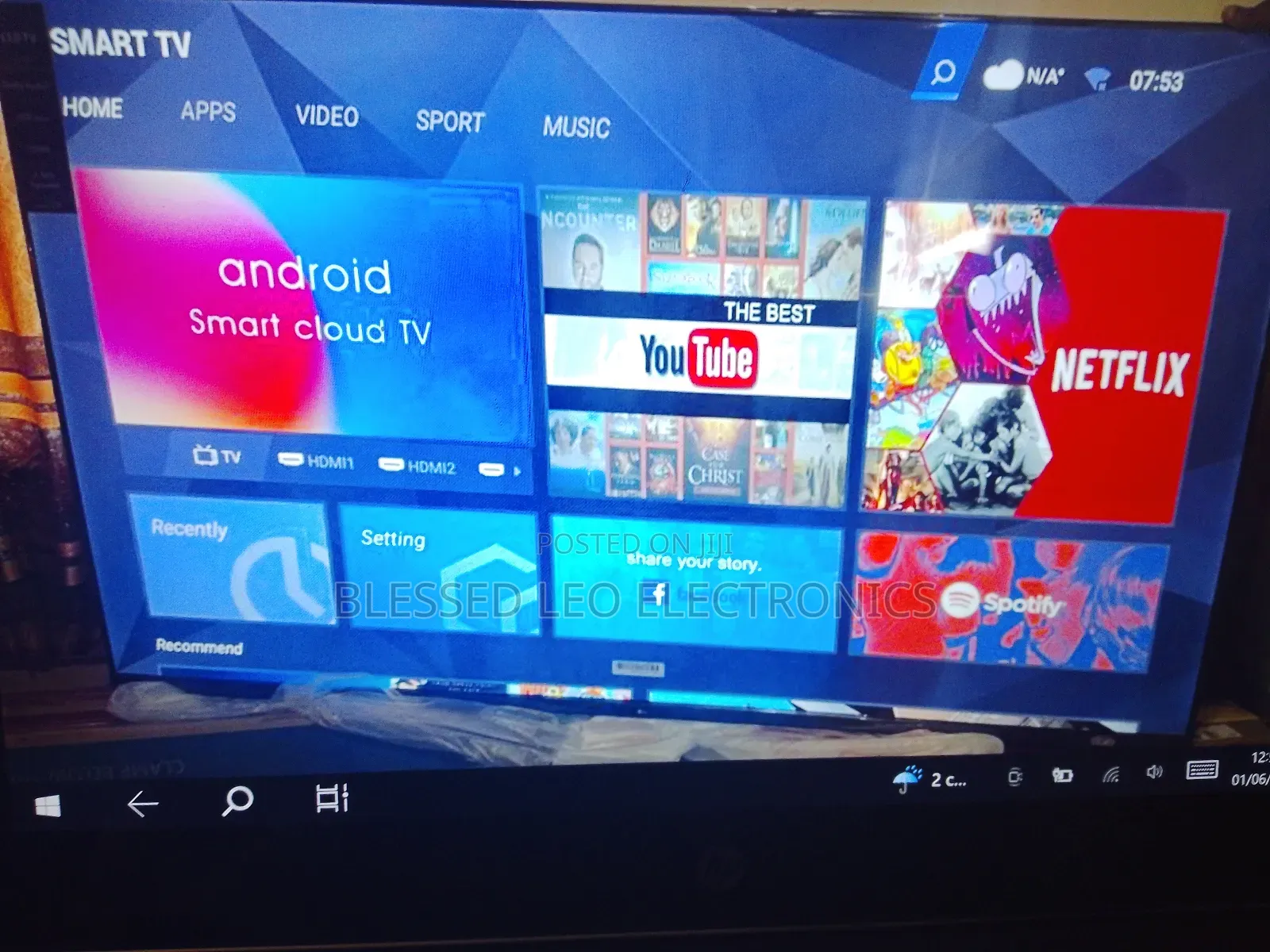 Breathe Taking 65 Inches Frameless Uhd Tv (Apple Airplay)