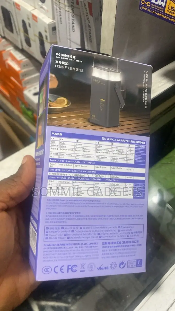 Remax Power Bank 40000mah 22.5w