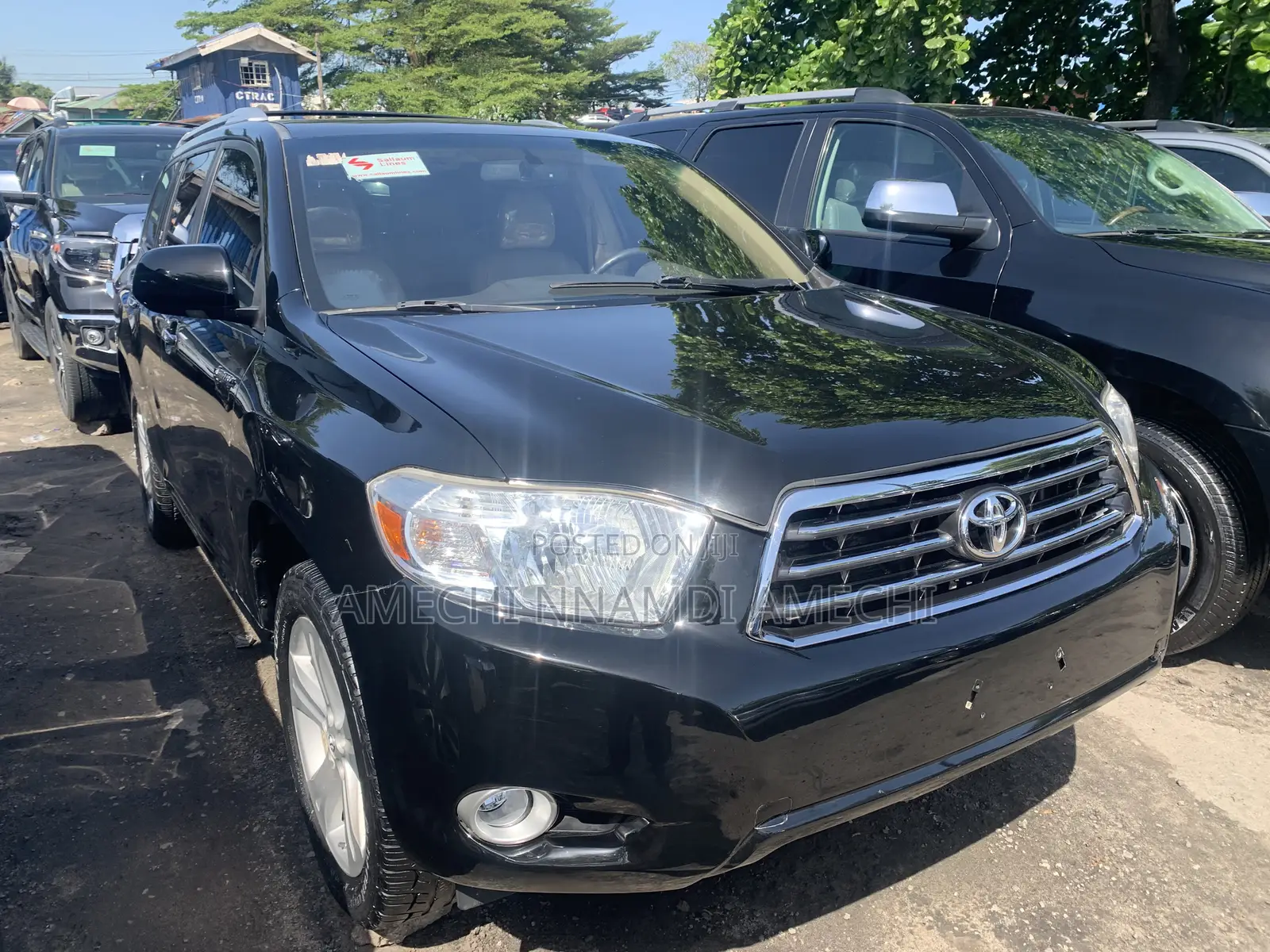 Toyota Highlander Limited 4x4 2008 Black