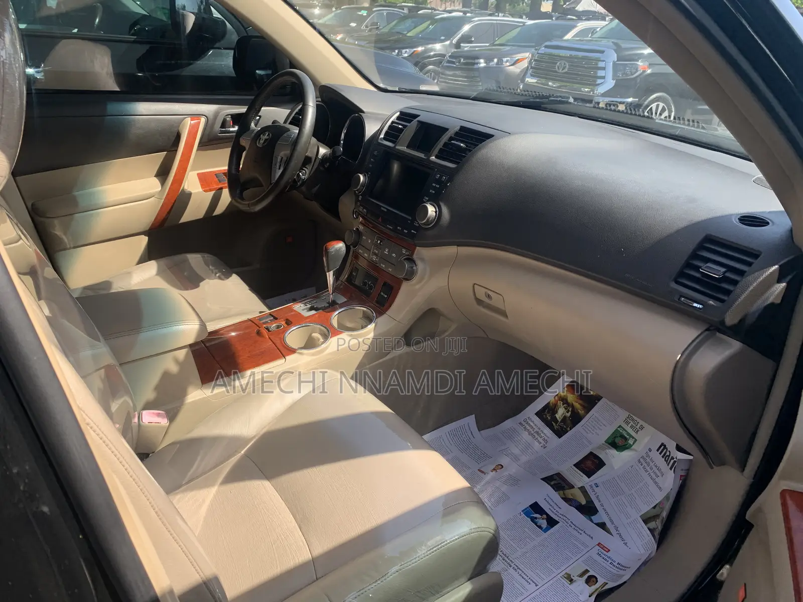 Toyota Highlander Limited 4x4 2008 Black