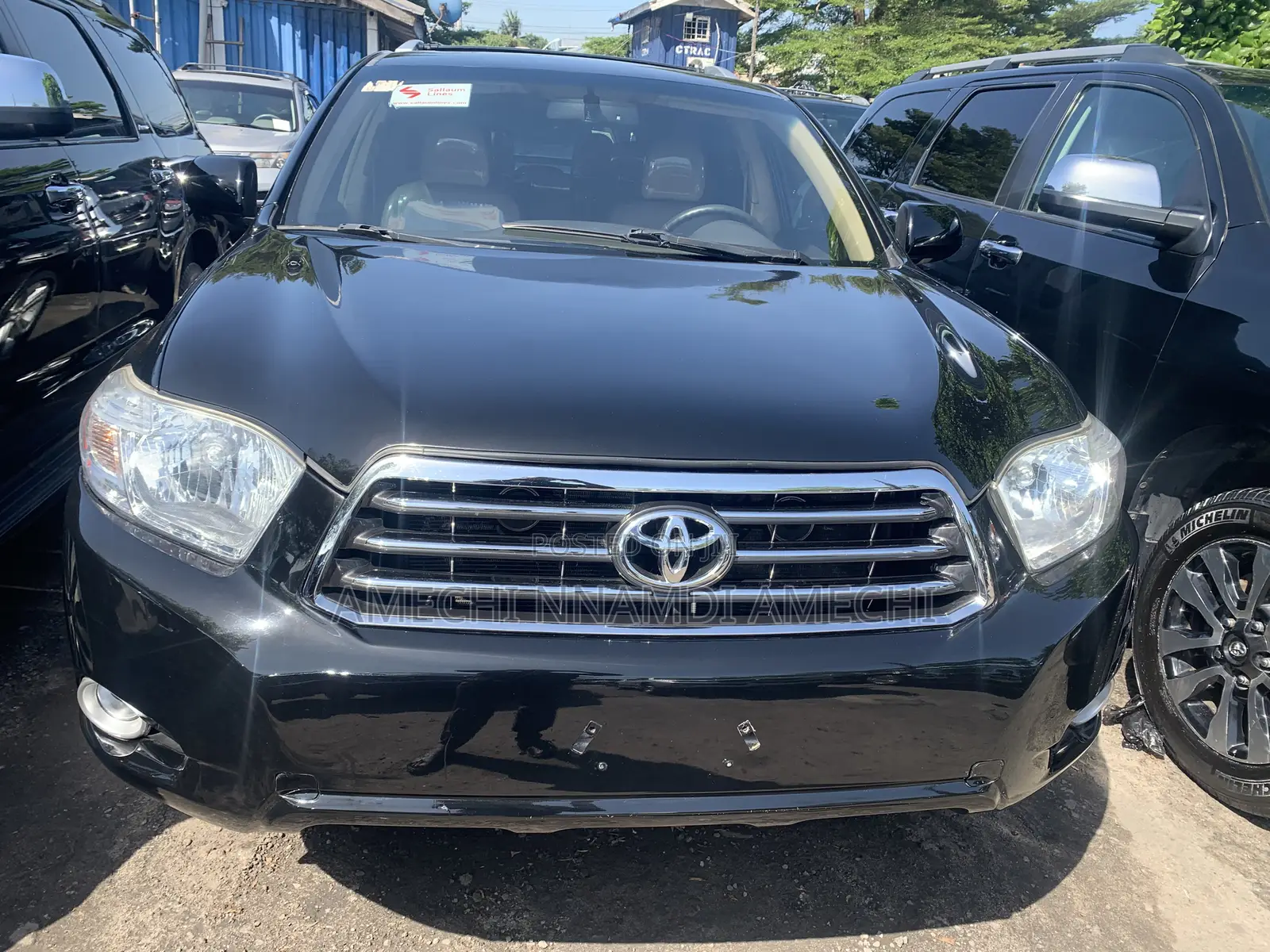 Toyota Highlander Limited 4x4 2008 Black