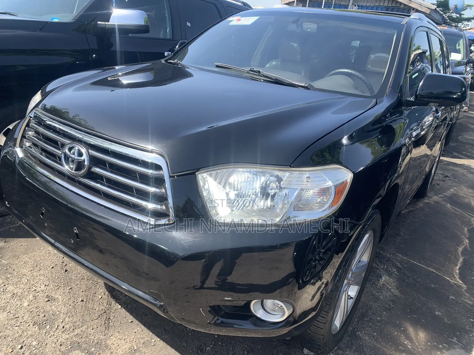 Toyota Highlander Limited 4x4 2008 Black