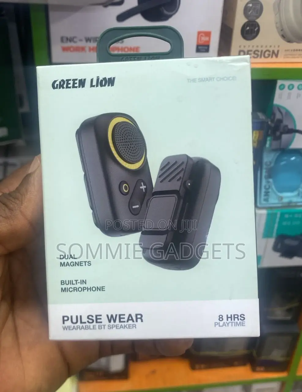 Green Lion Wearable Speaker