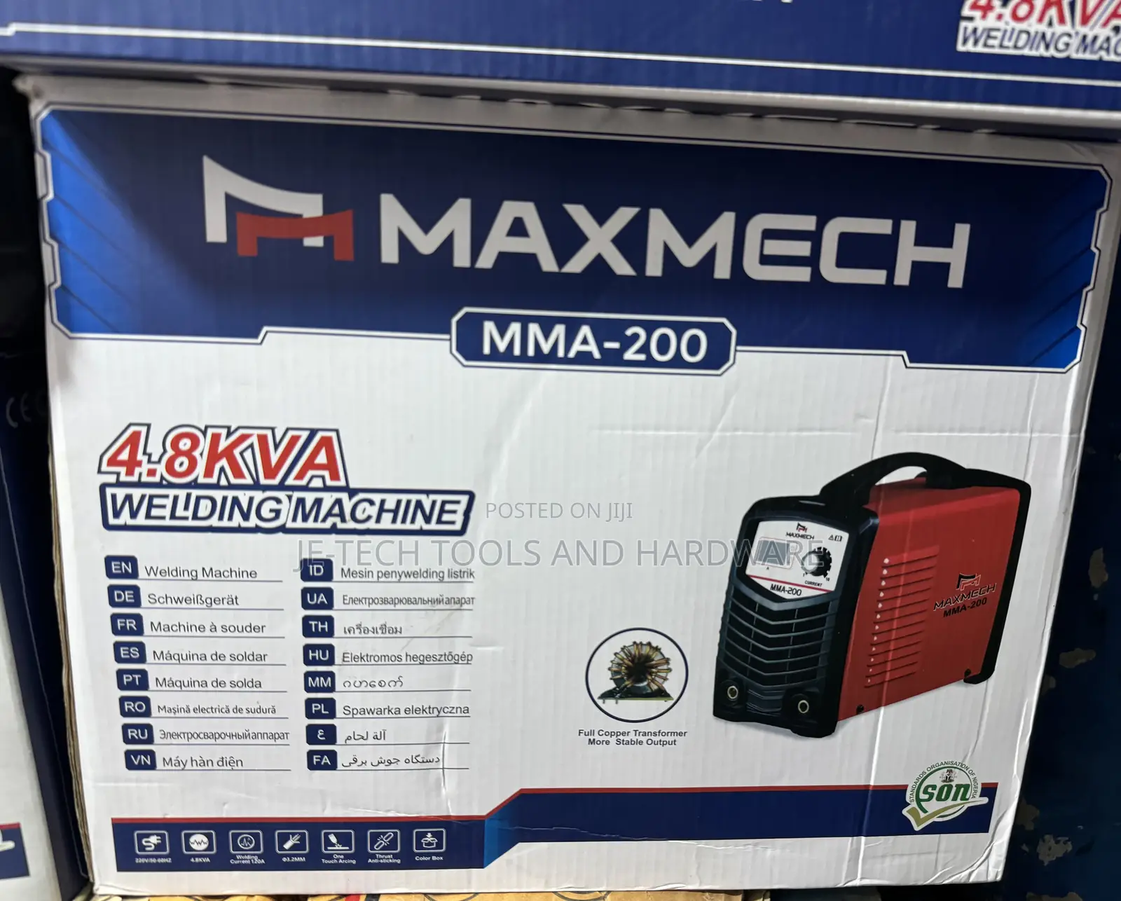 Inverter Welding Machine Maxmech Mma-200
