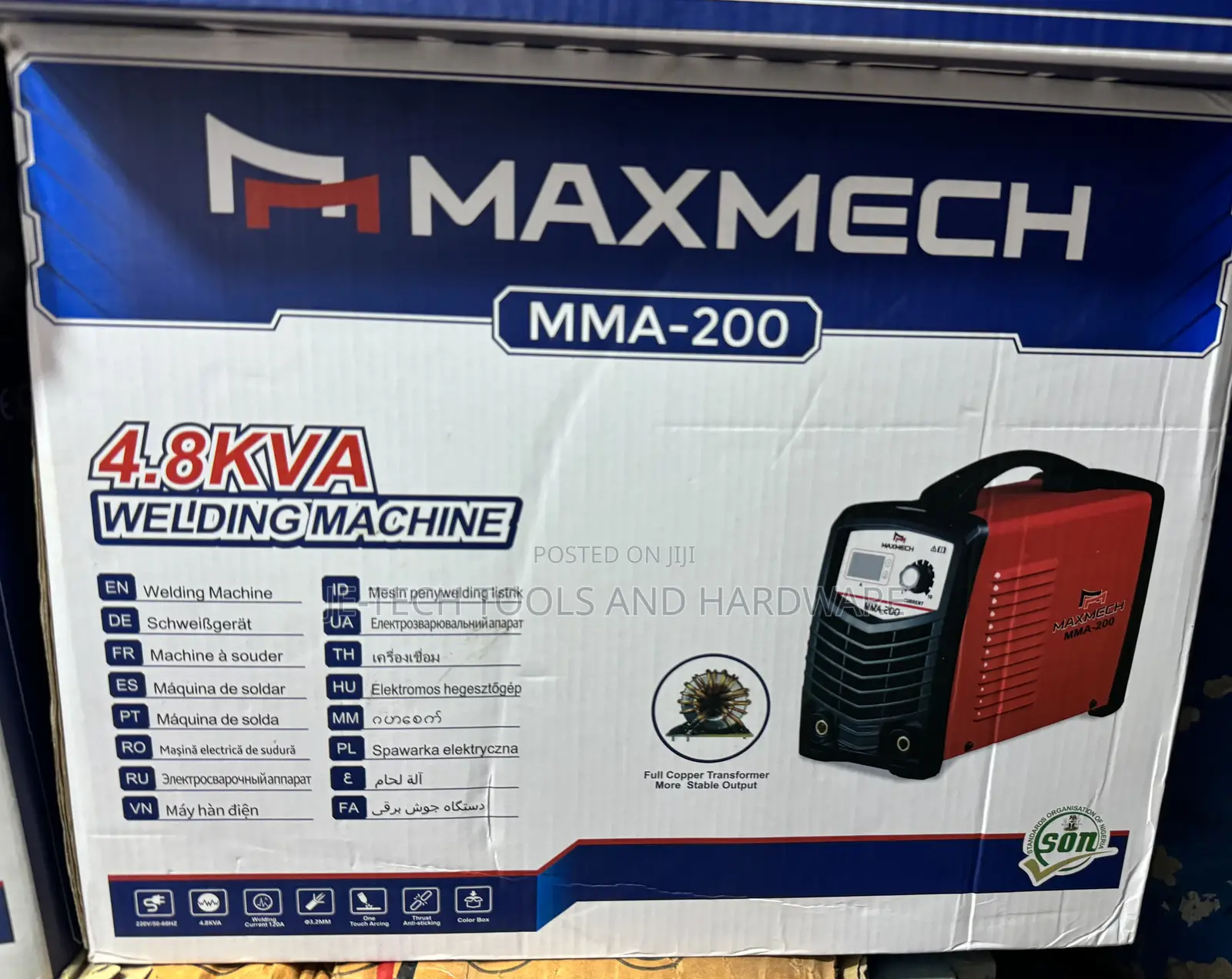Inverter Welding Machine Maxmech Mma-200