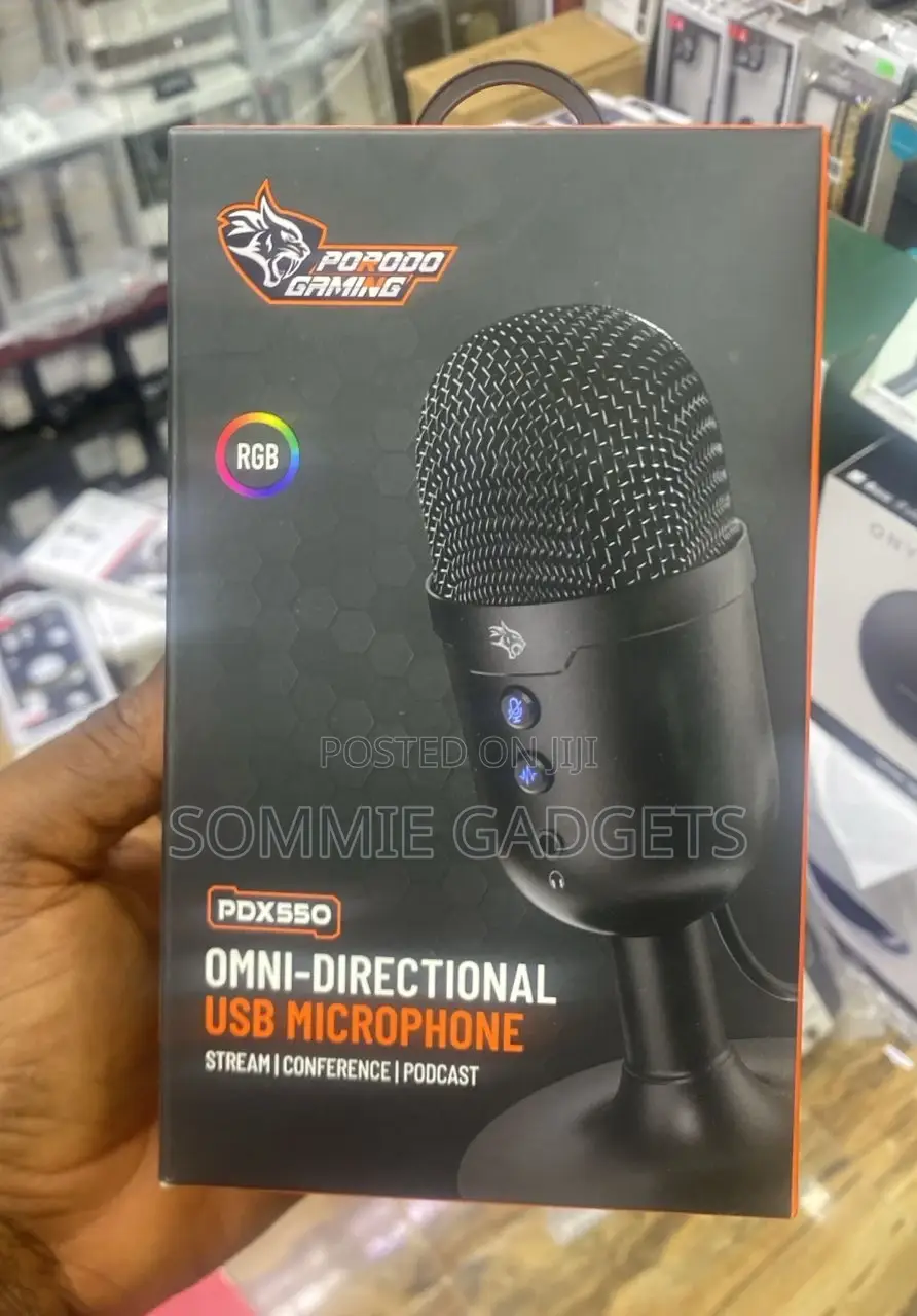 Porodo Omni Directional Usb Microphone