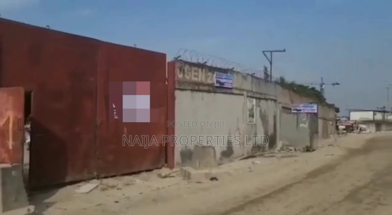 Open Warehouse With 3bed Bungalow for Sale at Ikota, Lekki