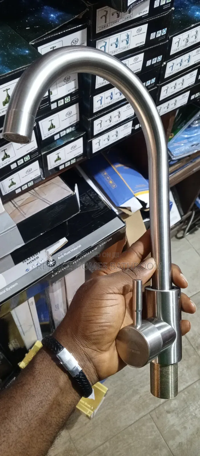 Anti Rust Stainless Steel Kitchen Faucet / Tap Mixer