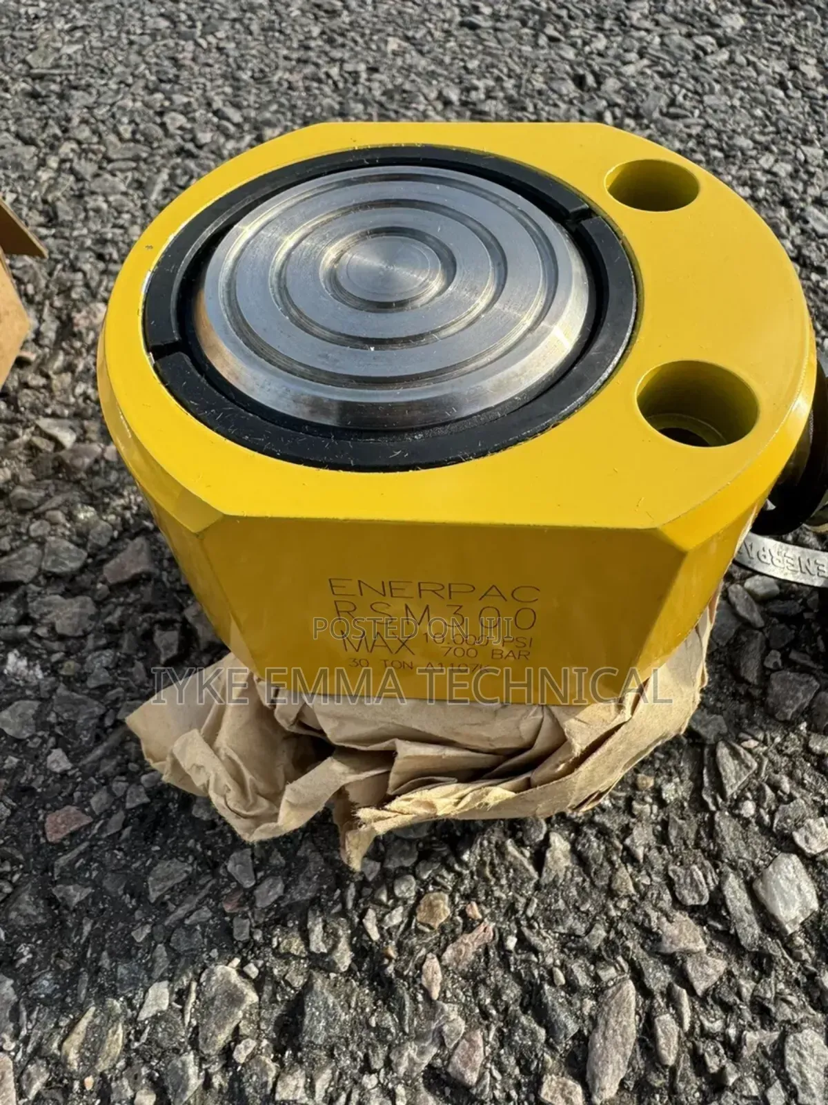 Enerpac RSM-300 Hydraulic Cylinder Jack 30 Ton Flat Jac