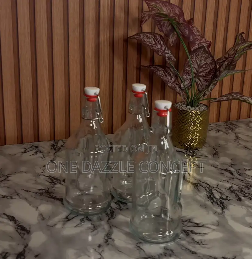 500ml Glass Swing Lid Bottle