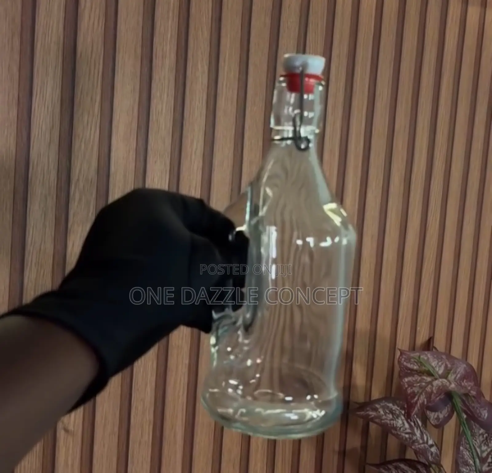 500ml Glass Swing Lid Bottle