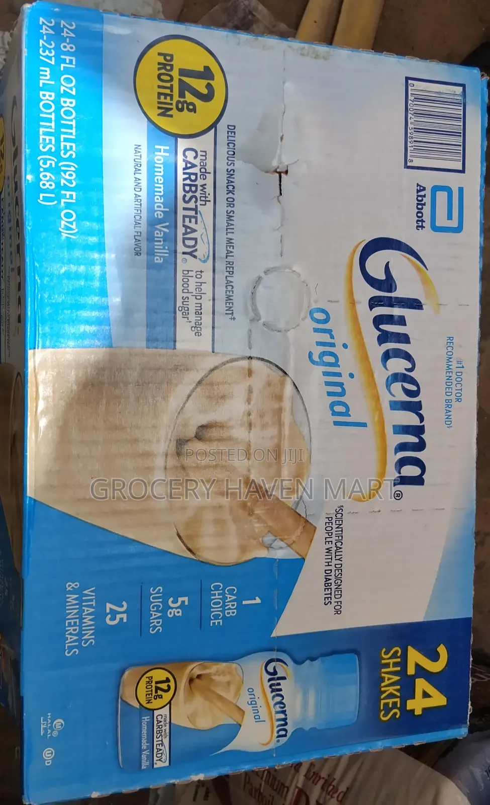 Glucerna Original × 24 Shakes