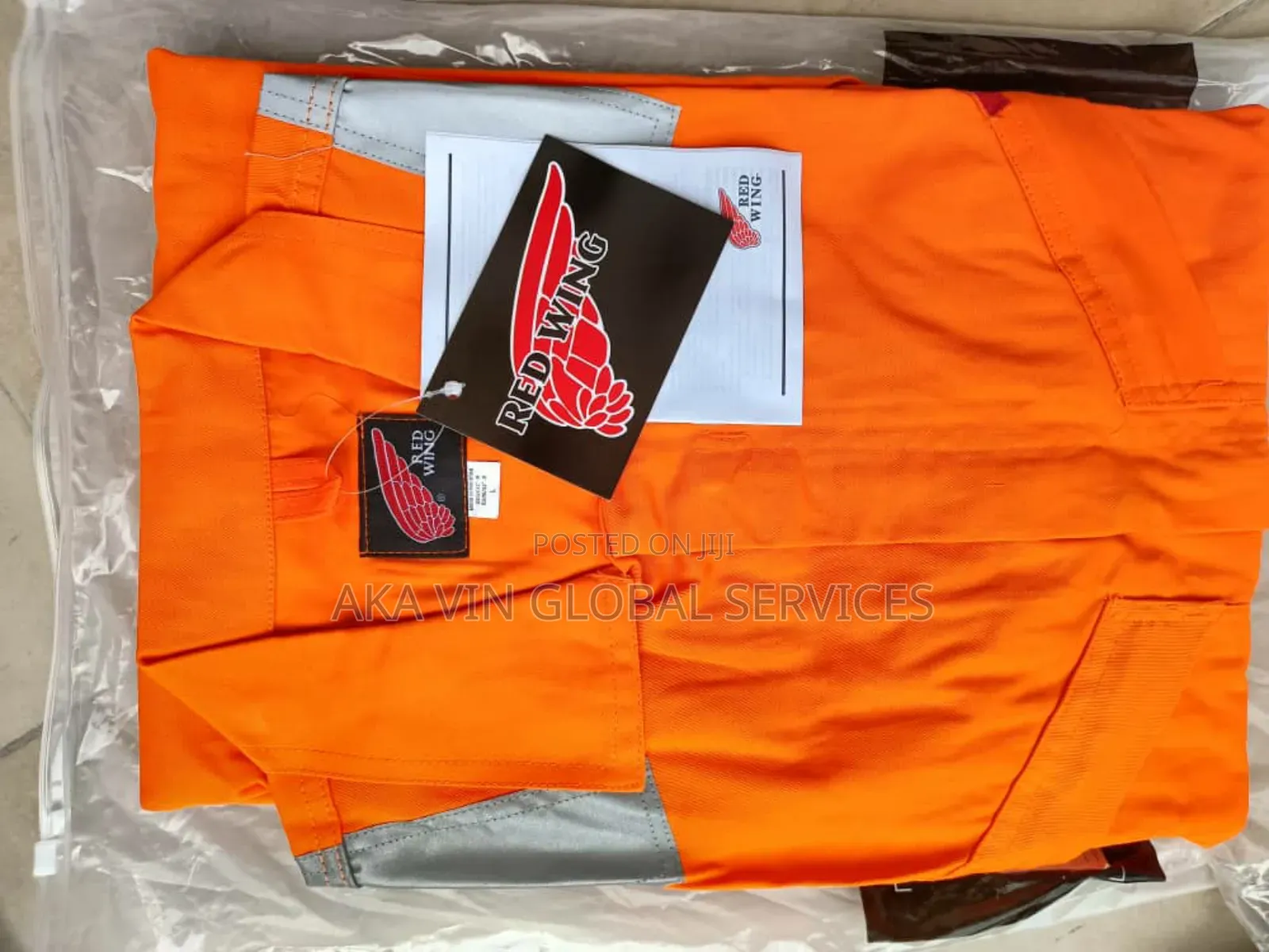 Red Wing 66030 Fr As Men’S Standard Orange Work Coverall