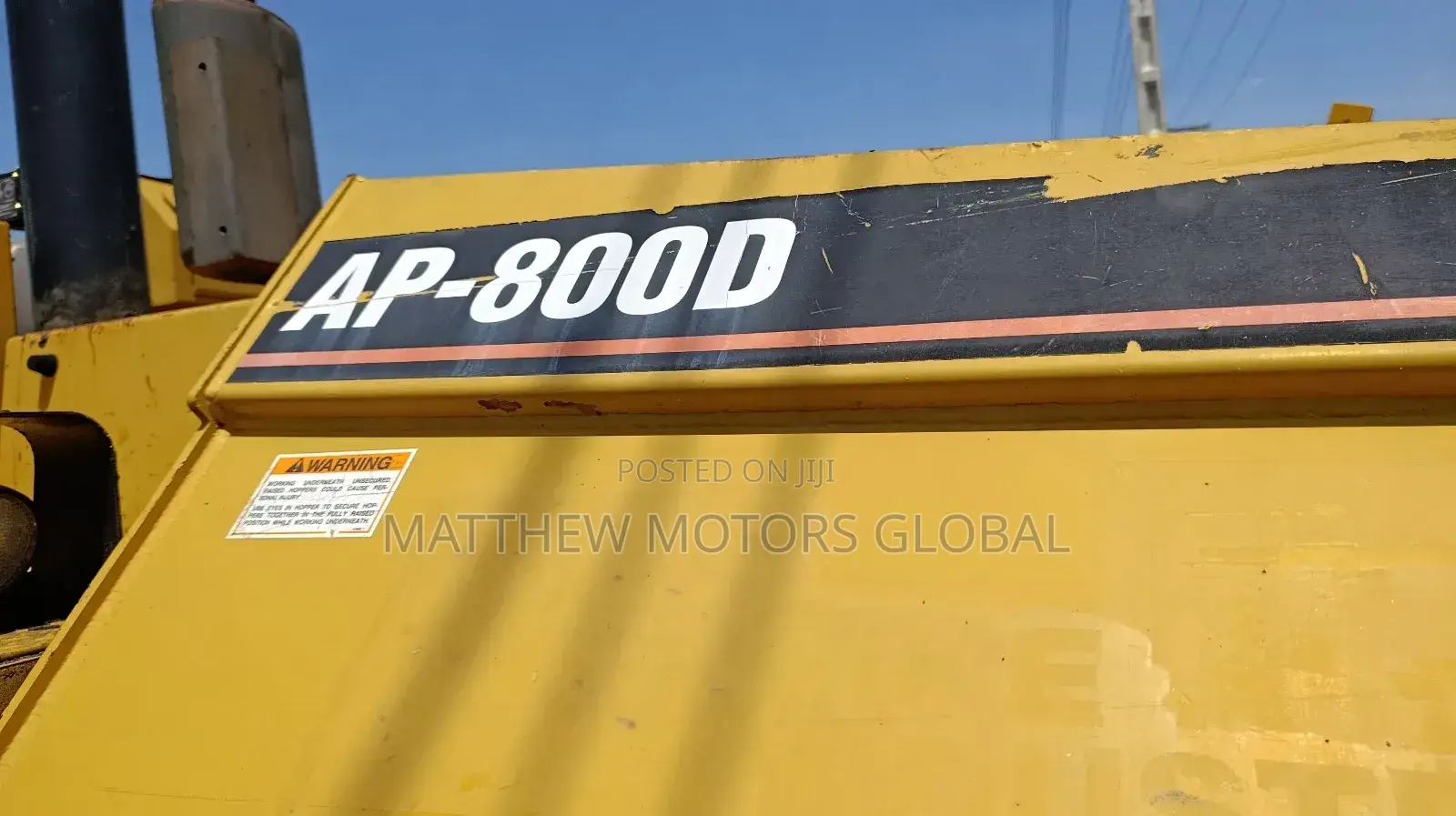 Caterpillar Ap 800d Wheels Asphalt Pavers Machine