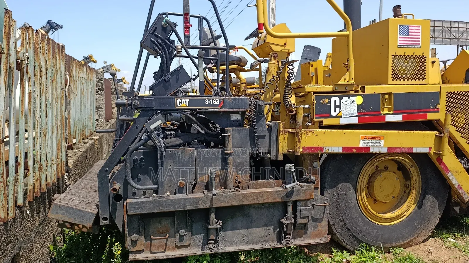 Caterpillar Ap 800d Wheels Asphalt Pavers Machine