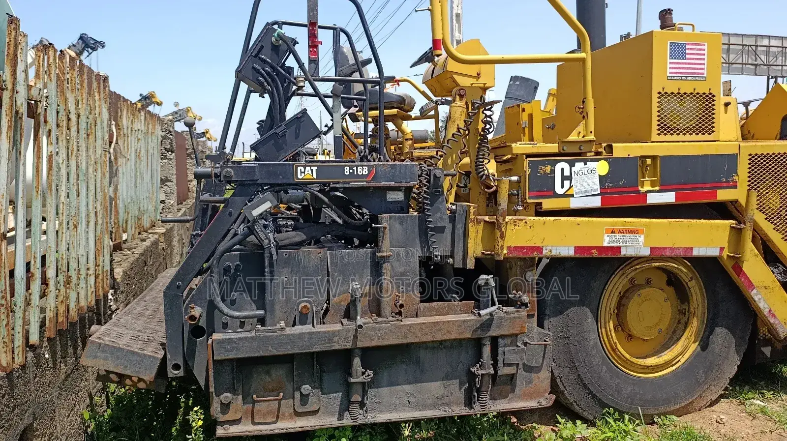 Caterpillar Ap 800d Wheels Asphalt Pavers Machine