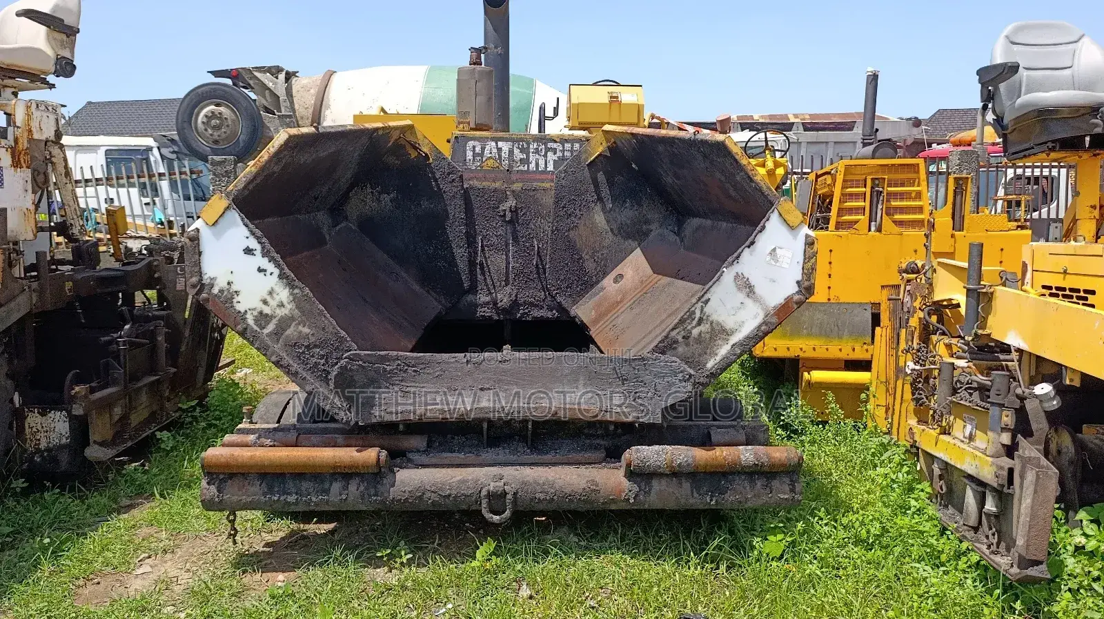 Caterpillar Ap 800d Wheels Asphalt Pavers Machine