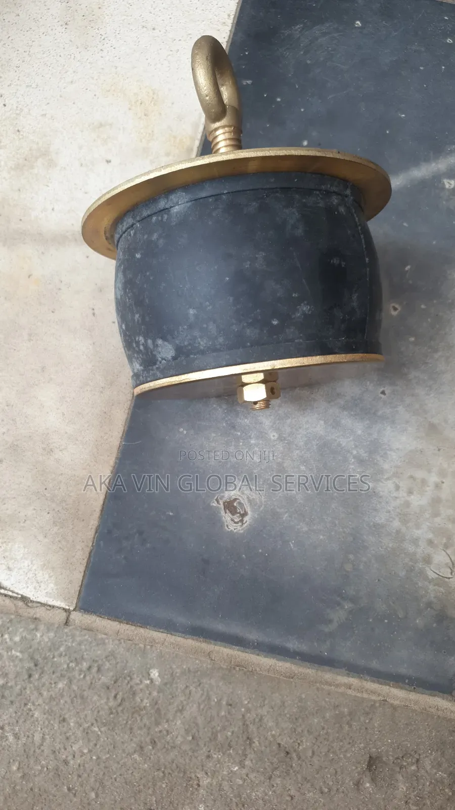 Impa 232484 Scupper Plug Brass 4" 90x110mm