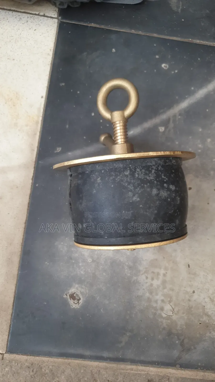 Impa 232484 Scupper Plug Brass 4" 90x110mm