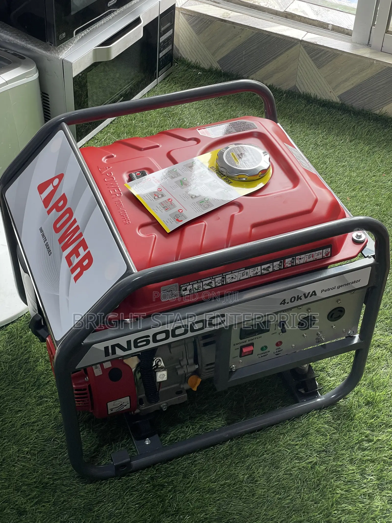 Ipower 5.5kva Key Petrol Generator 100%Copper Wire