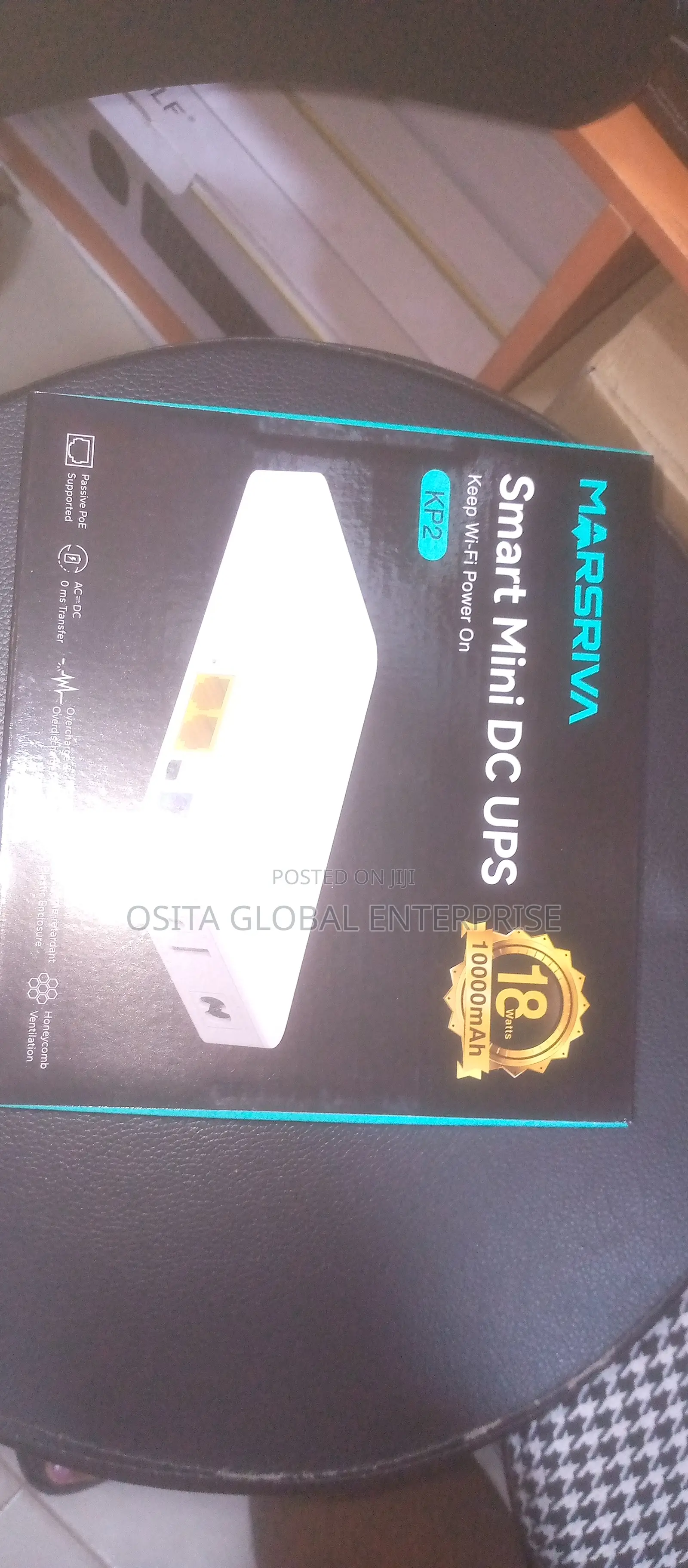Marsriva Smart Mini Dc Ups 10000mah Router Power Bank
