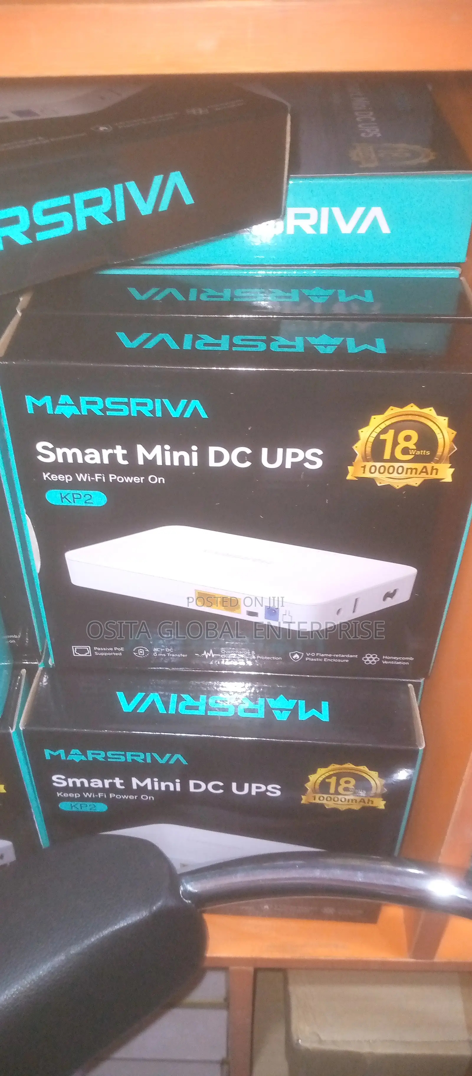 Marsriva Smart Mini Dc Ups 10000mah Router Power Bank