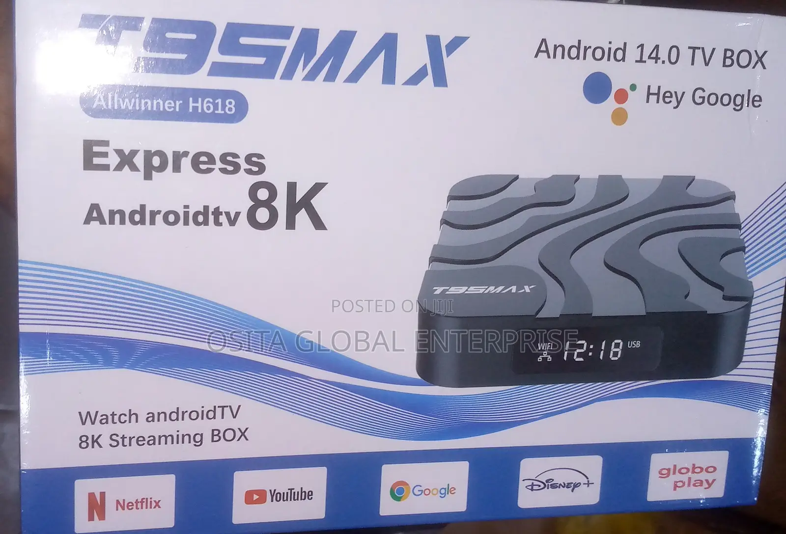 T95max Android Tv Box 8gb/64gb