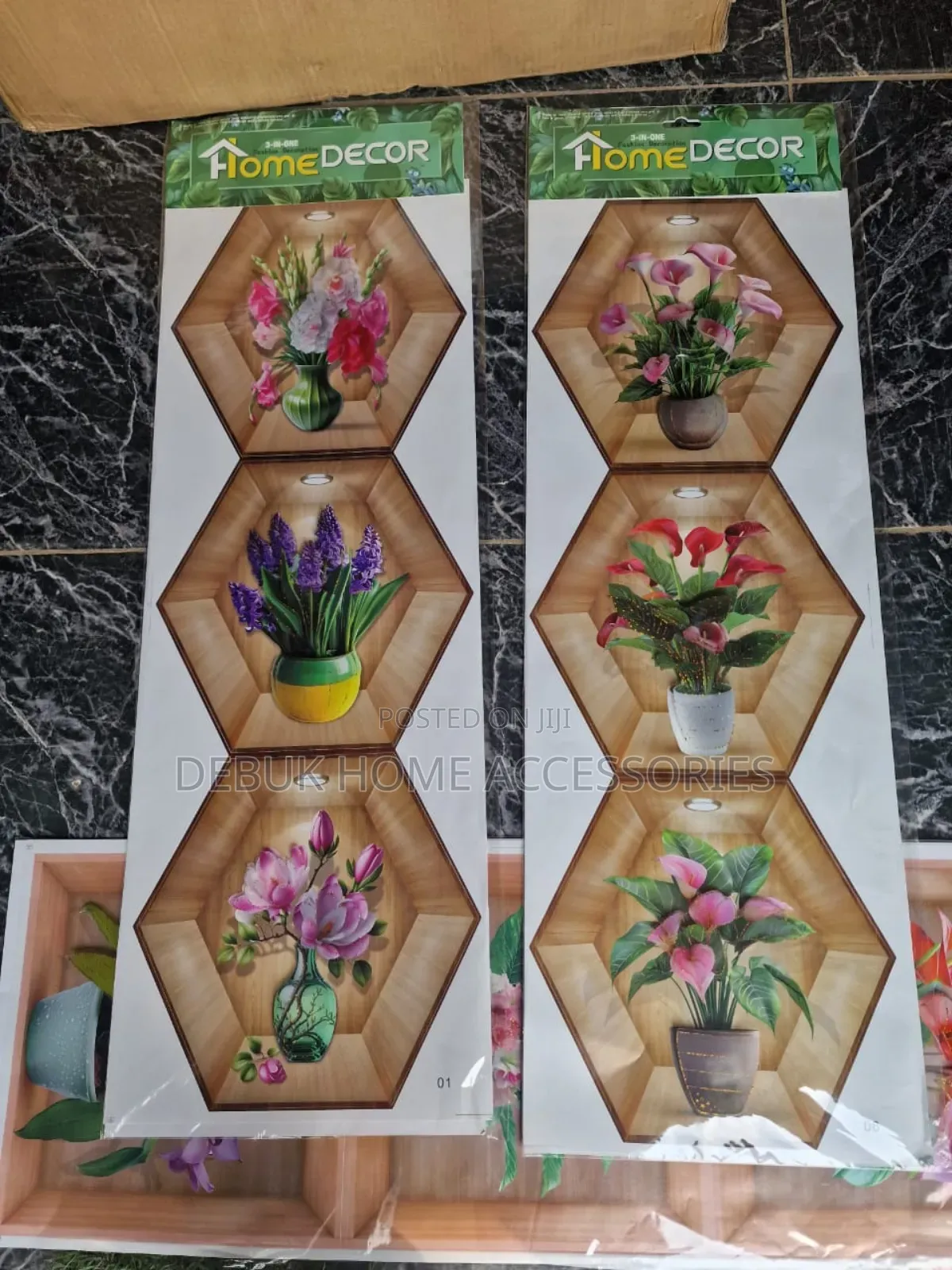 3d Flower Stickers