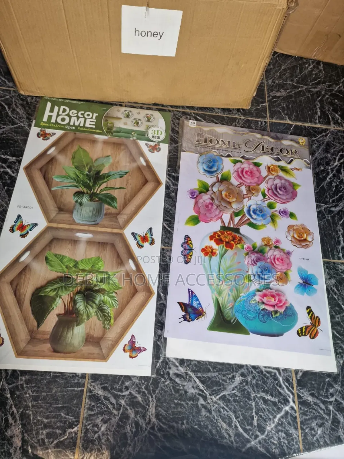3d Flower Stickers