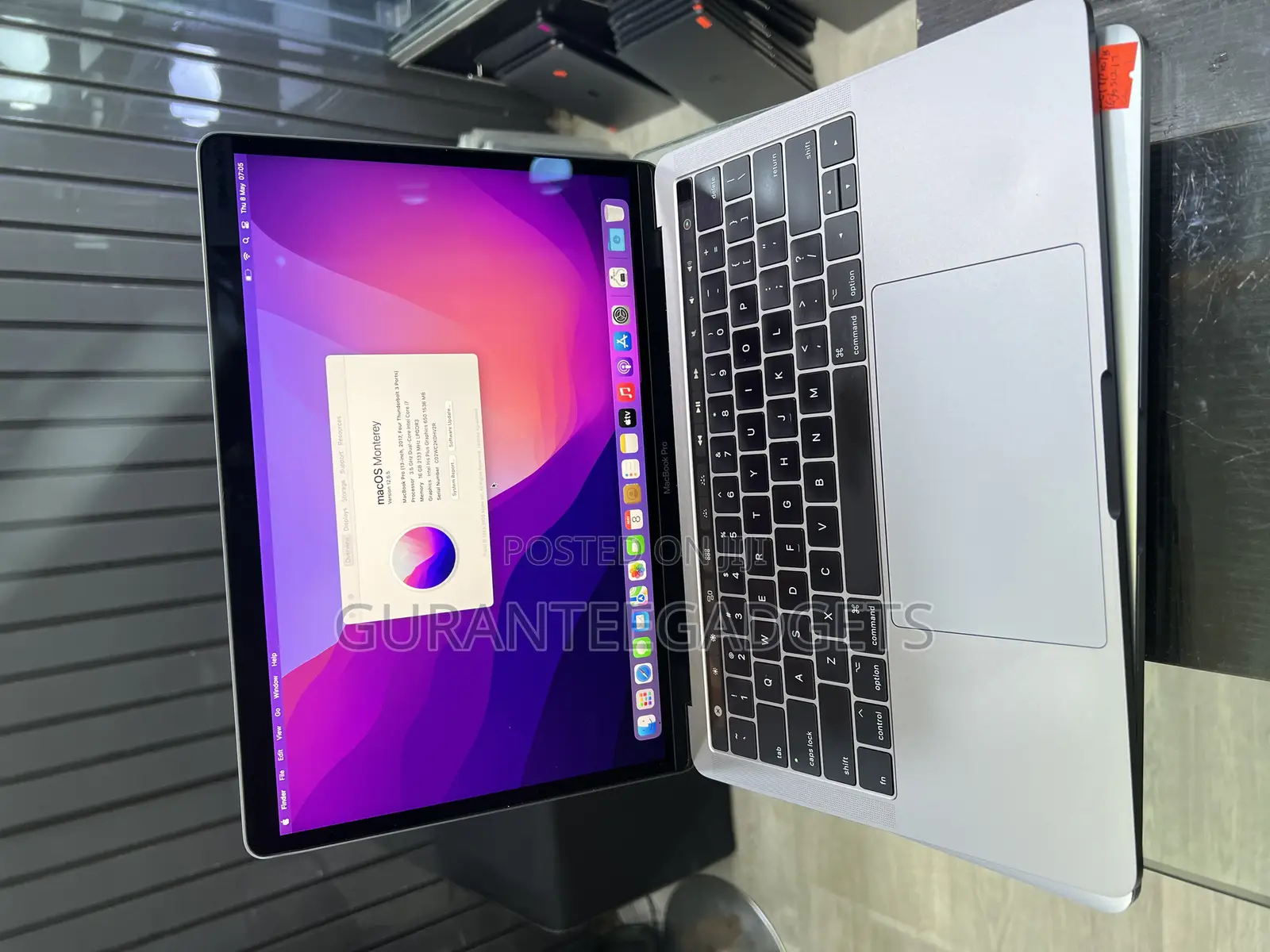 Laptop Apple MacBook Pro 2017 16GB Intel Core i7 SSD 512GB