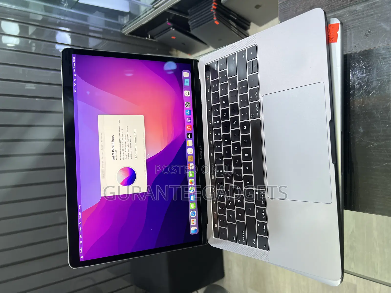Laptop Apple MacBook Pro 2017 16GB Intel Core i7 SSD 512GB