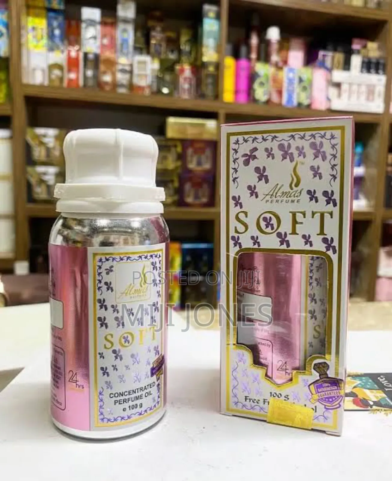 "Almas 100ml Soft Luxe: Enduring Fragrance for Fabric"