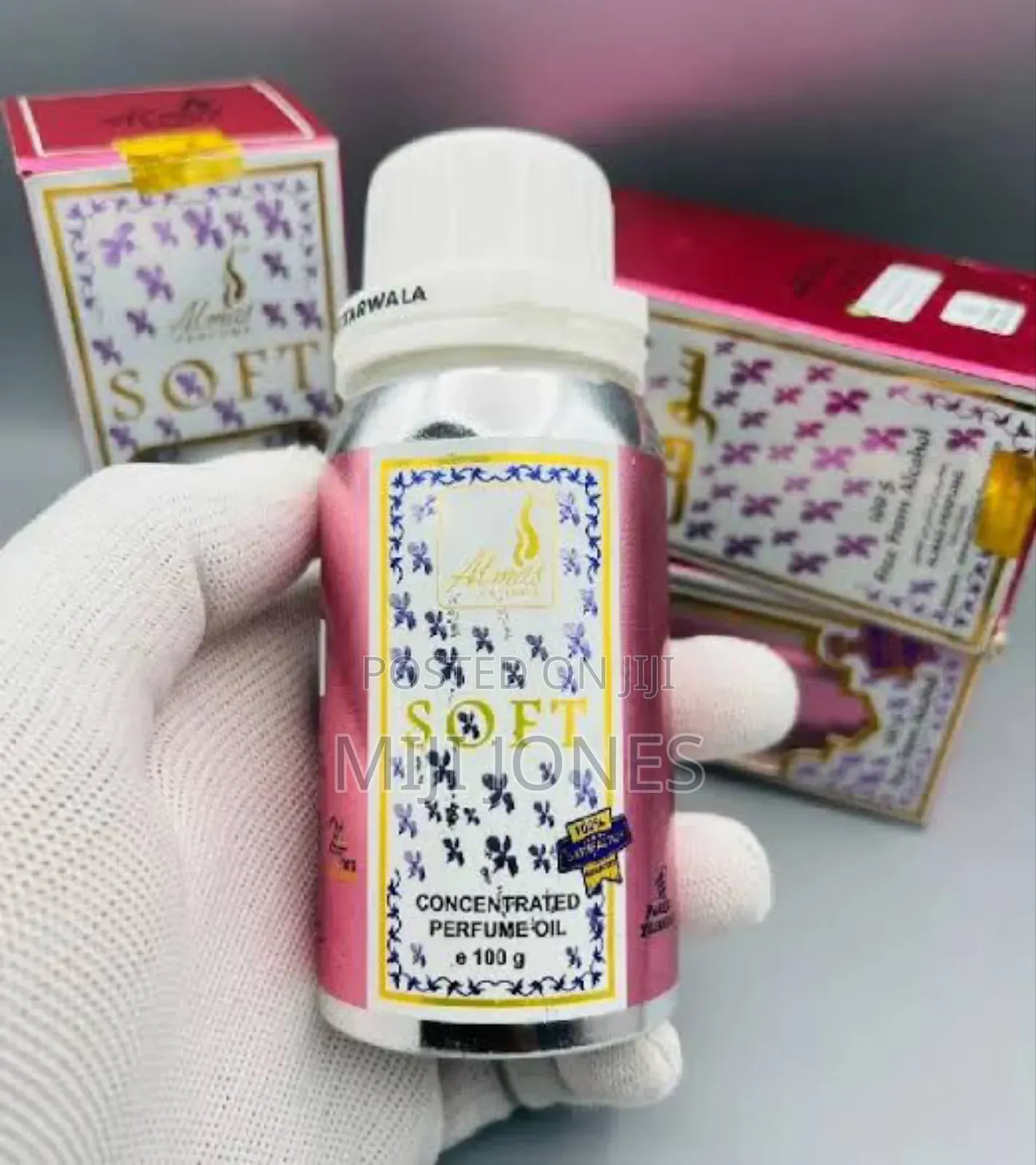 "Almas 100ml Soft Luxe: Enduring Fragrance for Fabric"
