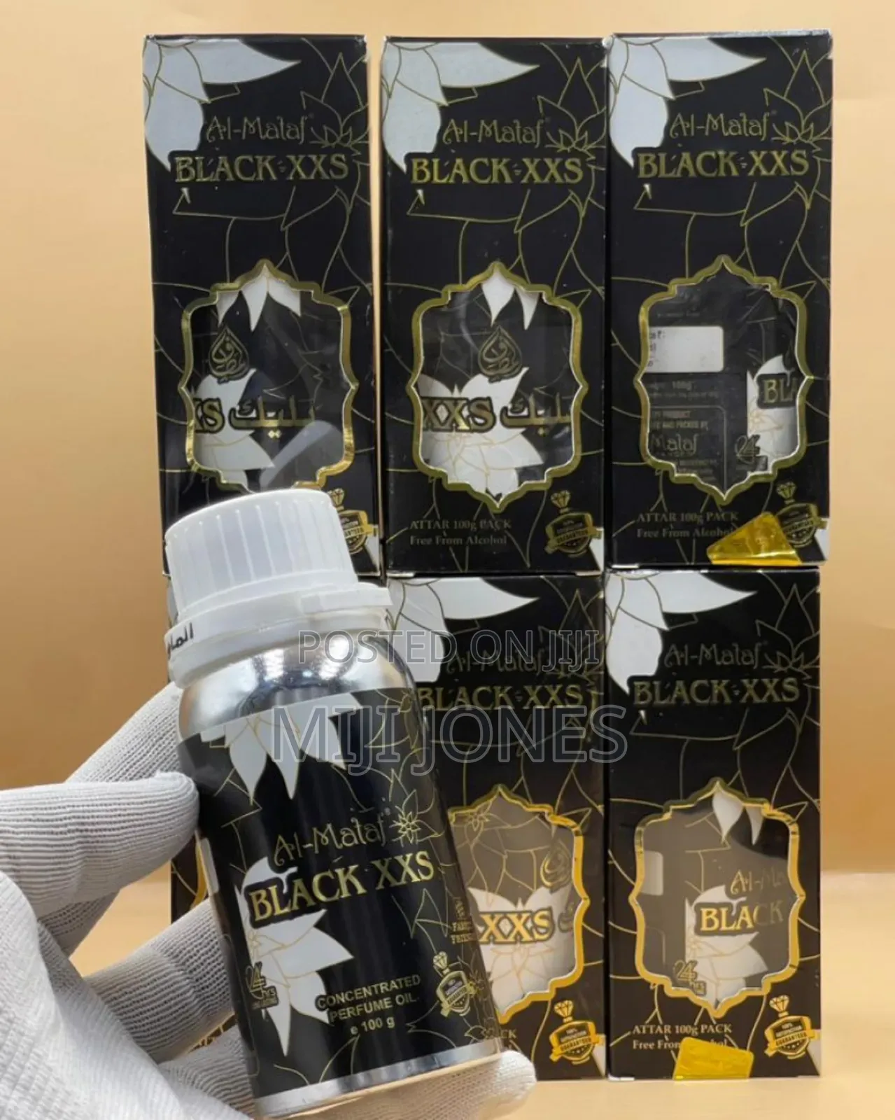 "Al-kasaar 100ml Black Xxs Luxe: Enduring Fragrance For Fabric"