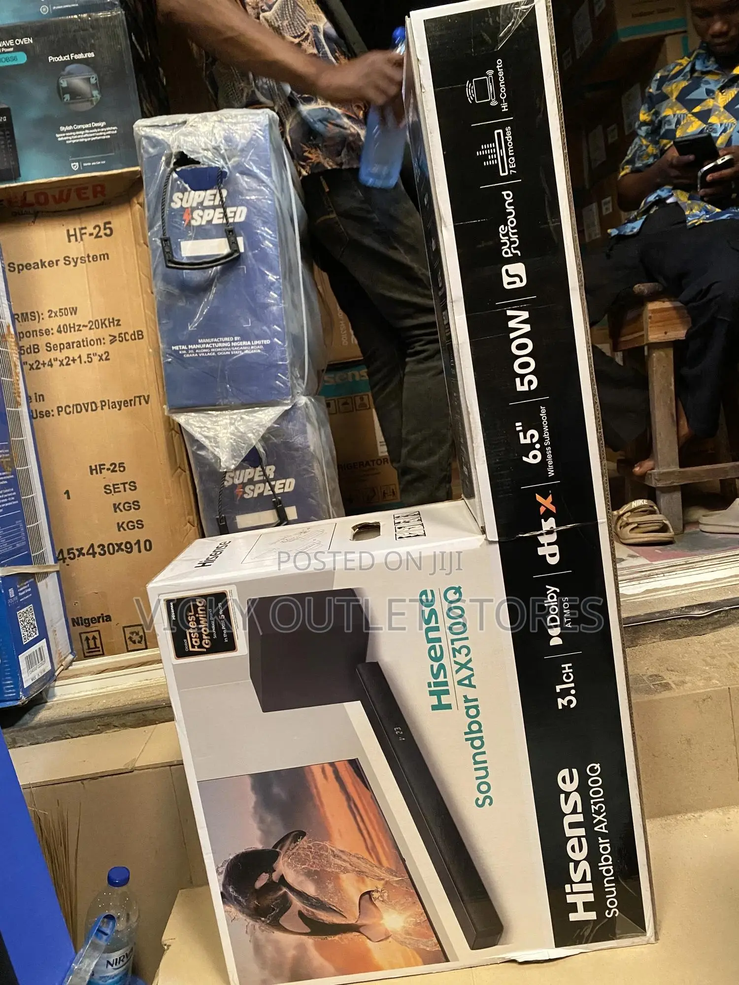 500watts Hisense Soundbar
