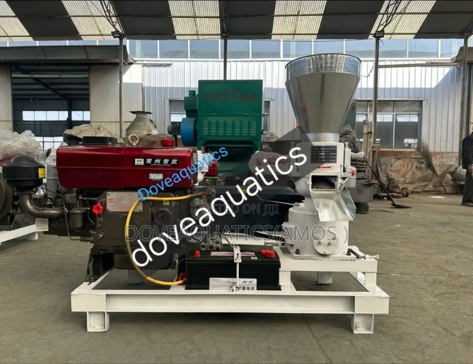 Diesel Engine Pelletizer