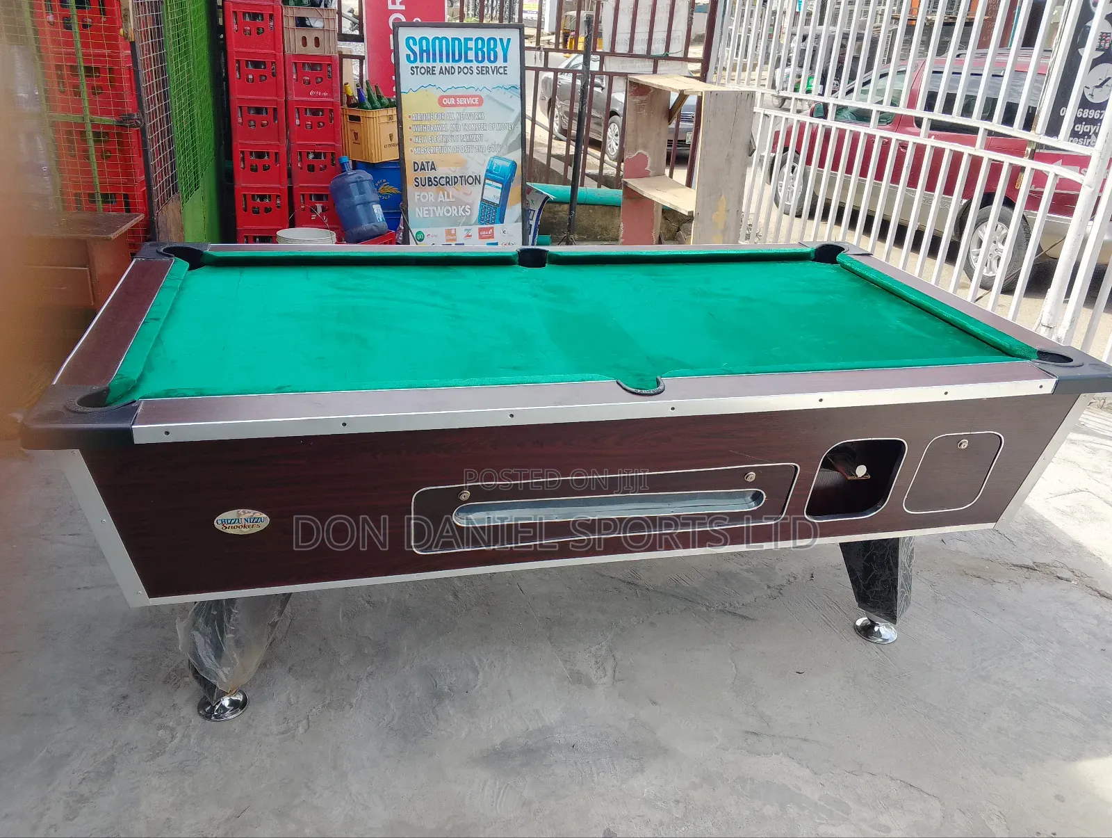 Marble and Coins Snooker Board