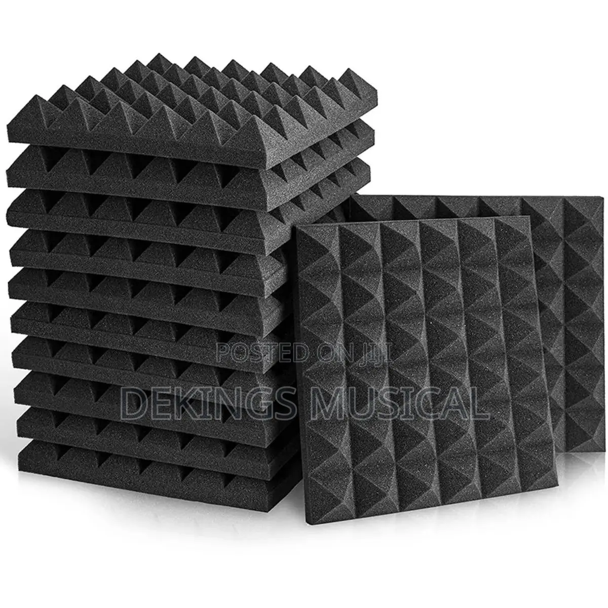 Sound Proof Acoustic Wall Foams 50x50cm Wall Panel