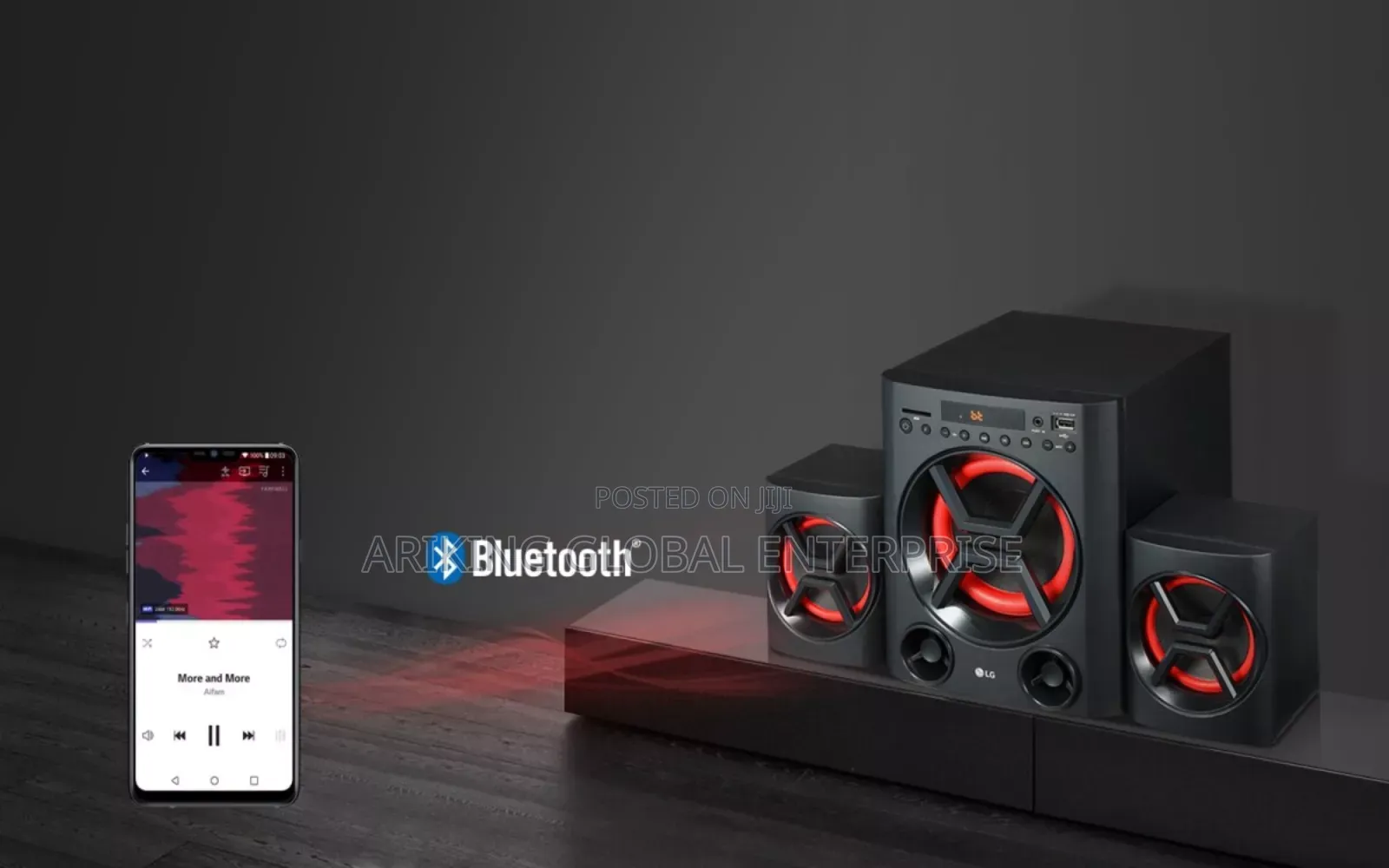 Lg 40w Mini Xboom Mini Hifi System Aud 72b.