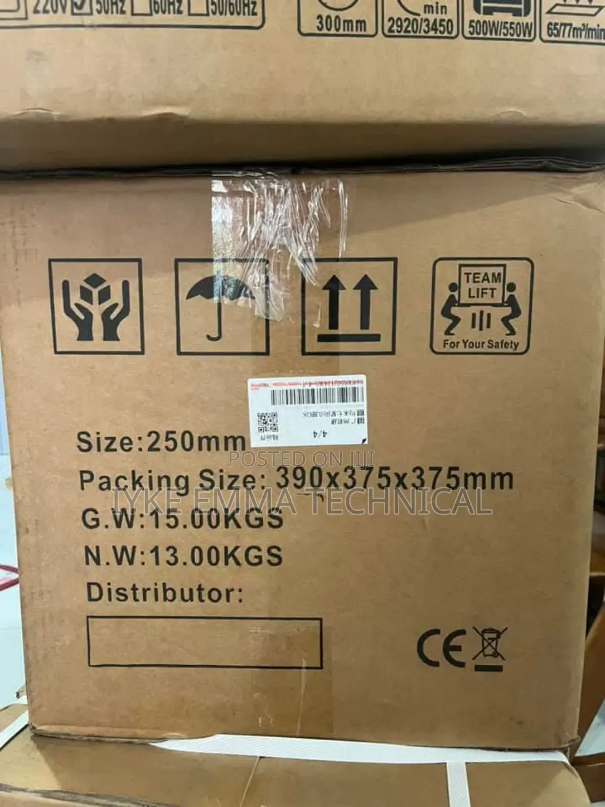 10" Explosion-Proof Axial / Ventilation Fan With a 5m Hose