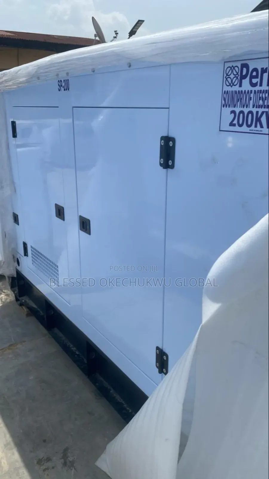 200kva Perkins Soundproof Generator Heavyduty With Warranty