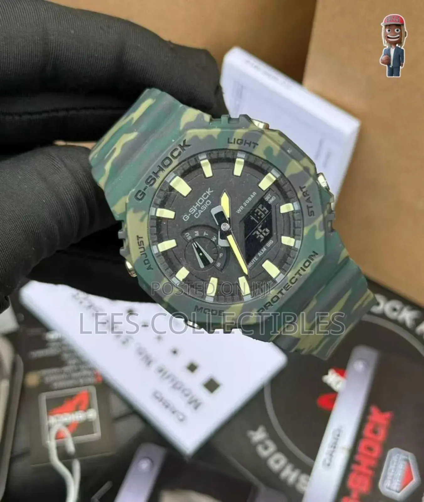 Casio G-Shock Authentic Wristwatch Water Resistant