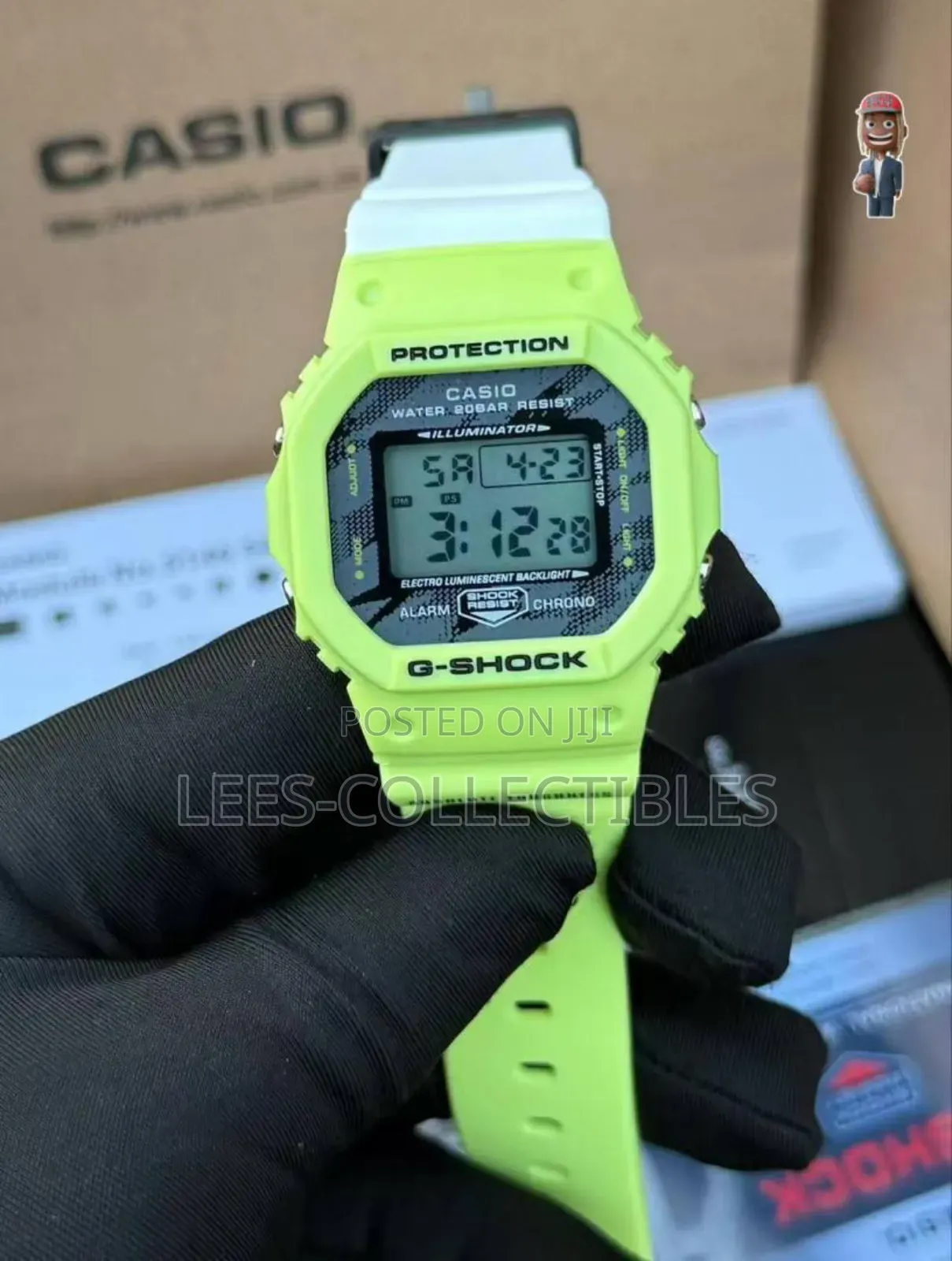 Casio G-Shock Authentic Wristwatch Water Resistant