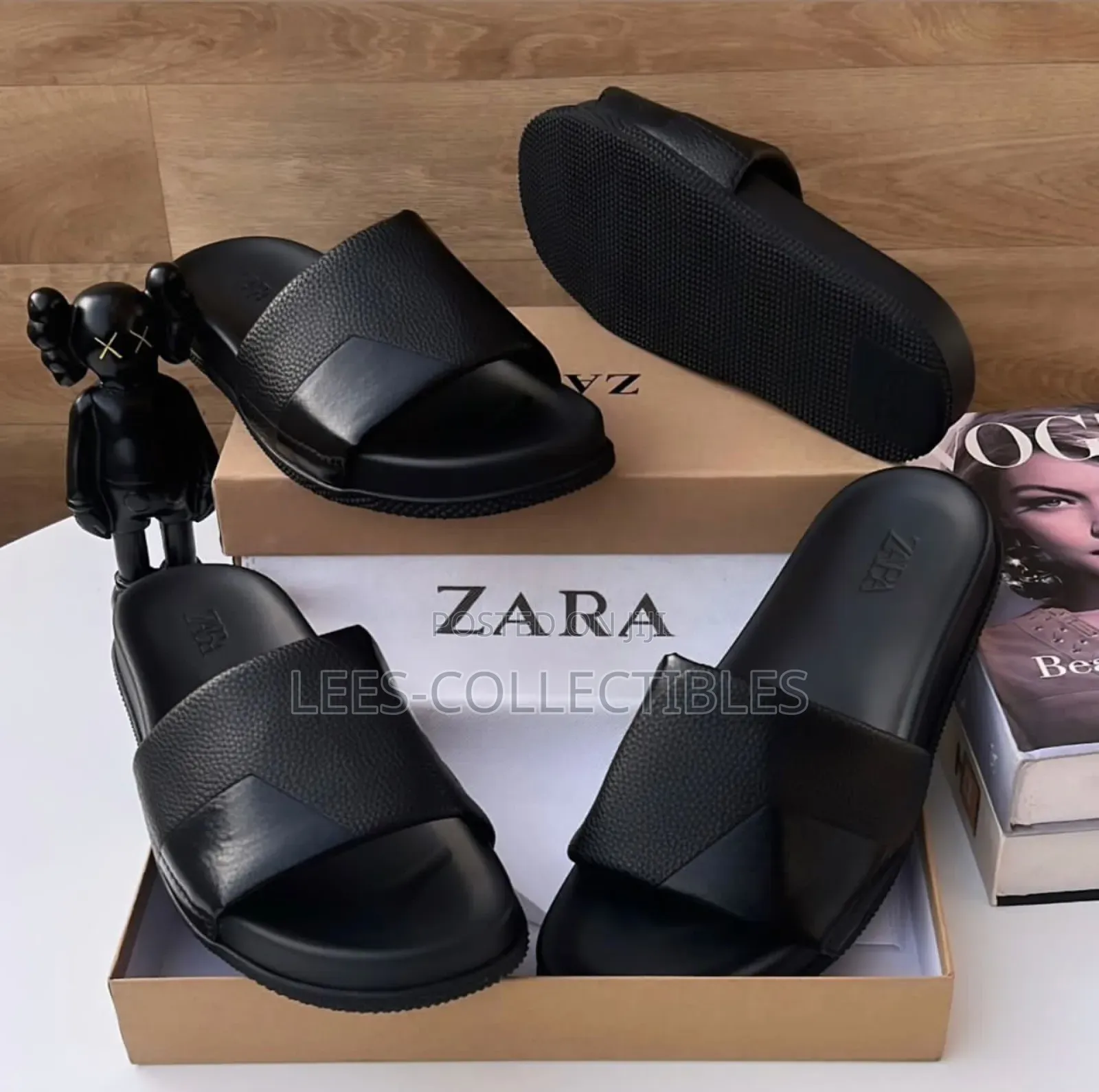 Quality Zara Leather Slippers