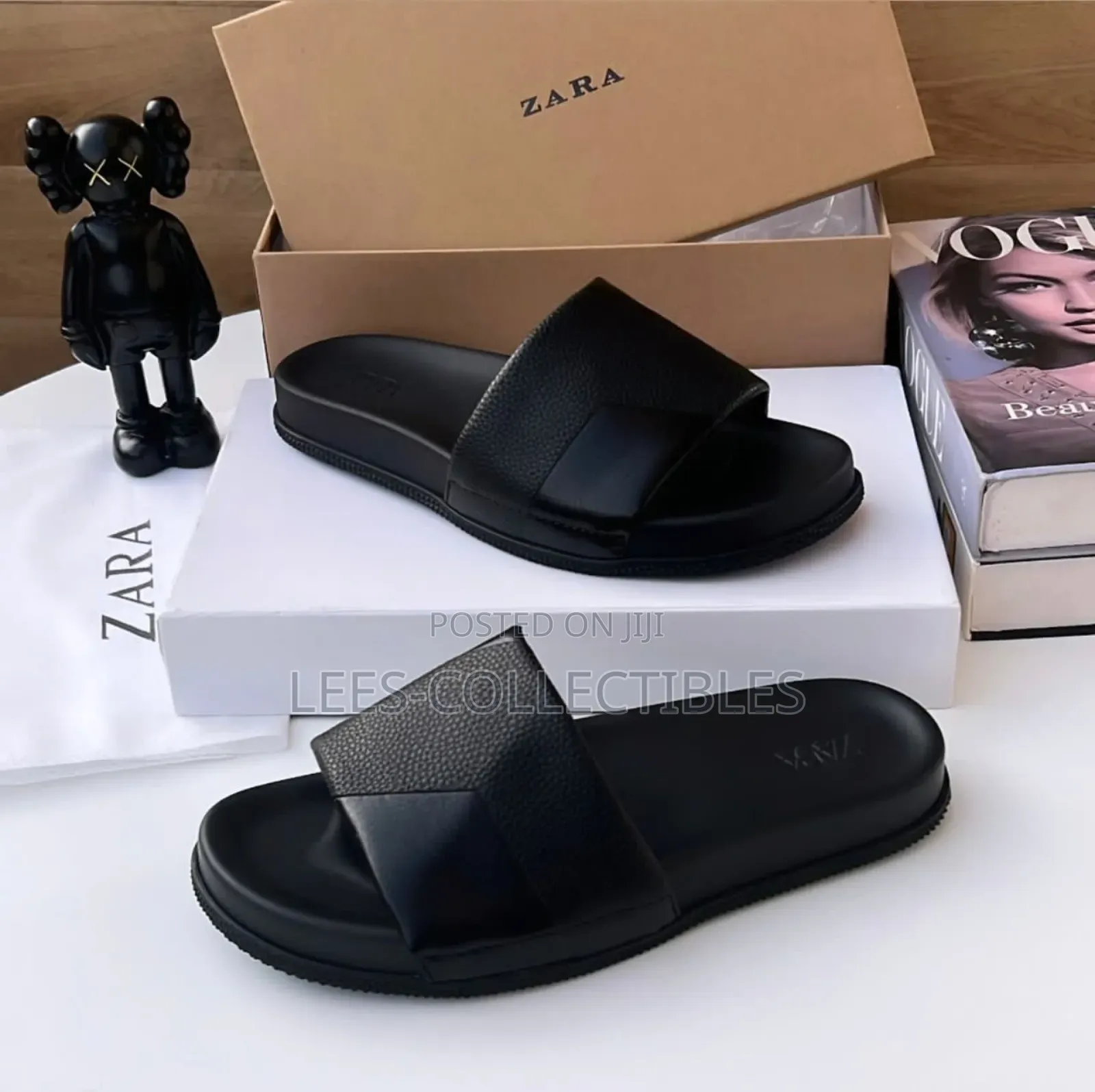 Quality Zara Leather Slippers