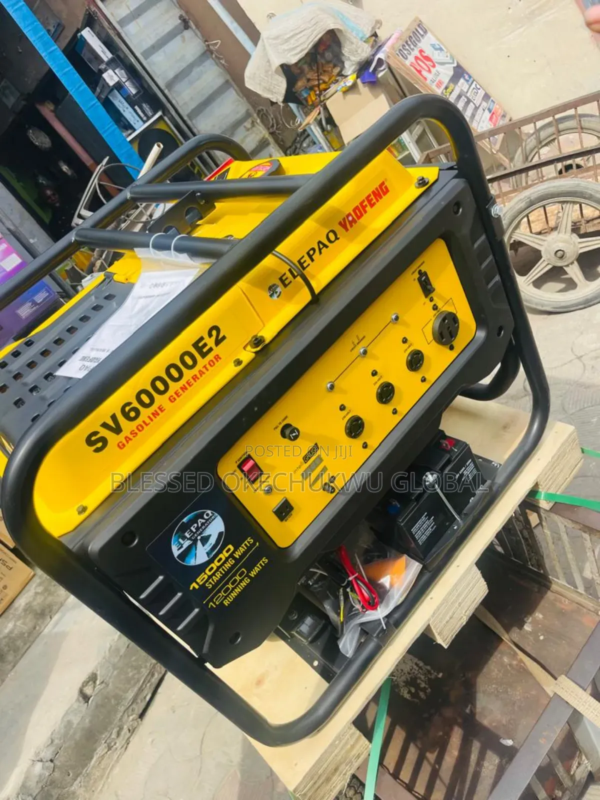 15kva Heavy Duty Petrol Elepaq Constant With Warranty